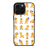 Duck Character Cute iPhone 16 Pro Max Case OV4789