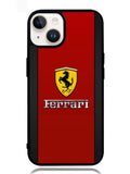 Ferrari Chrome Logo iPhone 14 Case