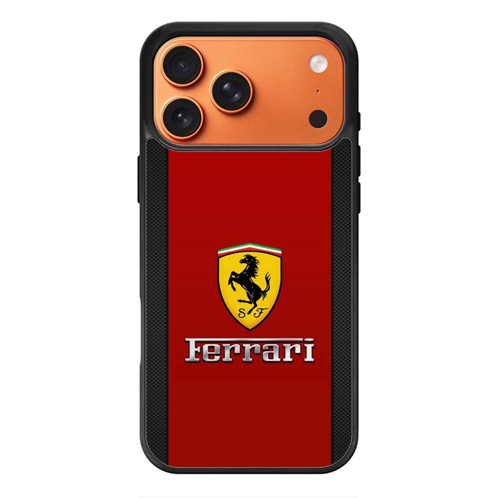 Ferrari Chrome Logo Samsung Galaxy S26 Ultra Case