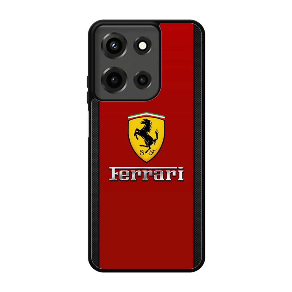Ferrari Chrome Logo Motorola Moto G 5G 2025 Case OV6701