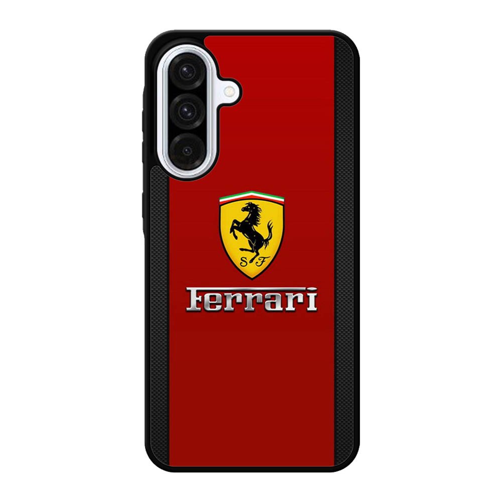 Ferrari Chrome Logo Samsung Galaxy A56 Case OV6701