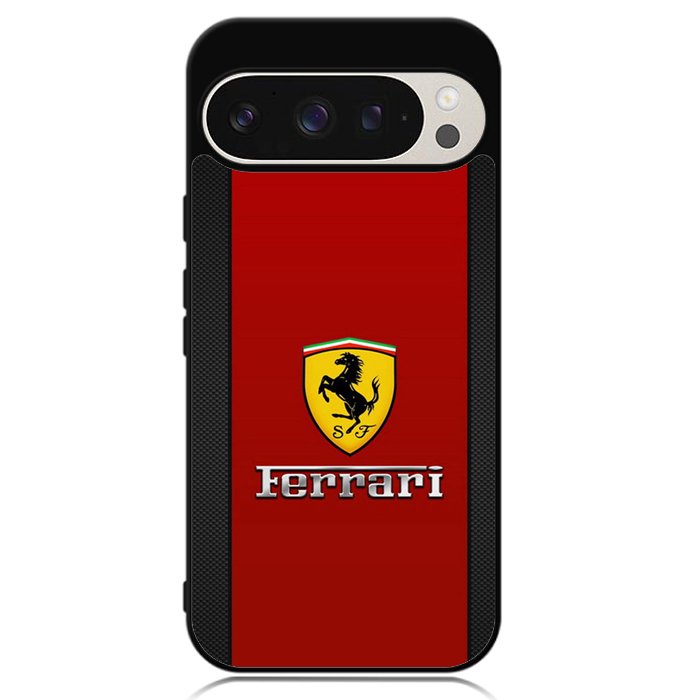 Ferrari Chrome Logo Google Pixel 9 | Pixel 9 Pro Case