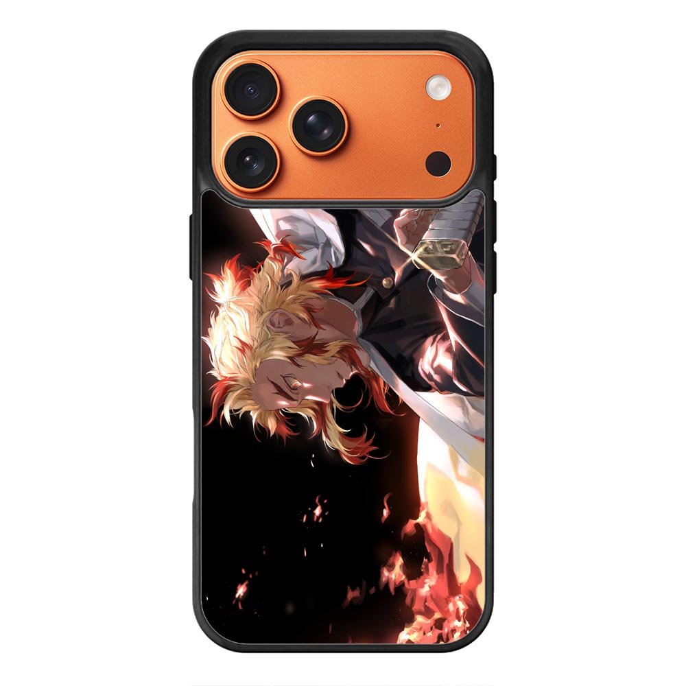 Flame Pillar Rengoku Kyoujurou iPhone 17 Pro Max Case OV4877
