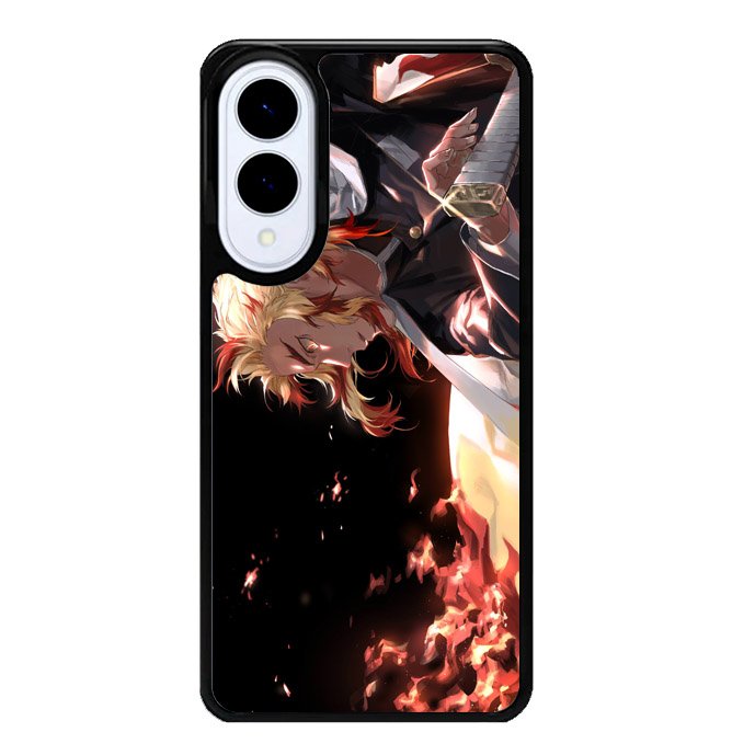 Flame Pillar Rengoku Kyoujurou Samsung Galaxy S25 Edge 5G Case OV4877