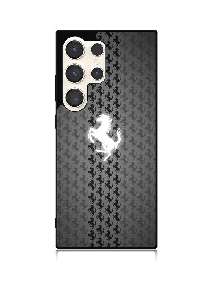 Glow Horse Ferrari Samsung Galaxy S23 Ultra 5G Case QC4934