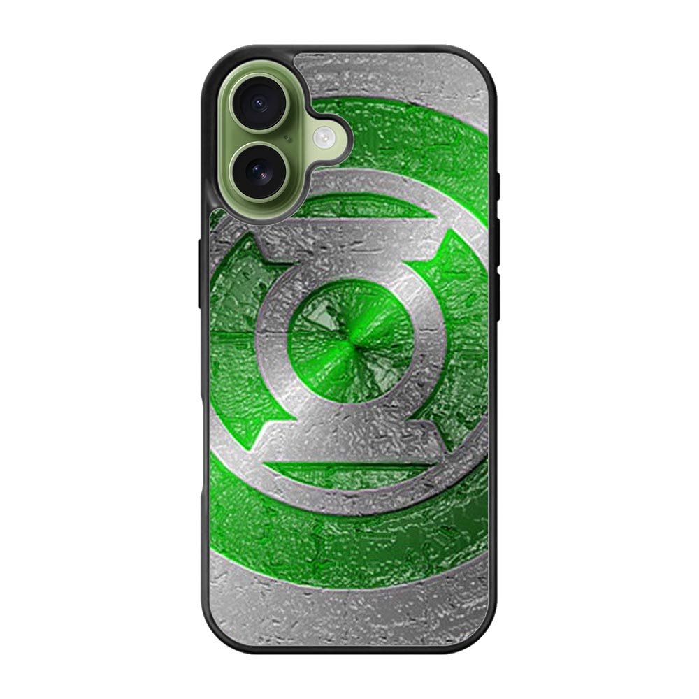 Green lantern logo iPhone 17 Case QC5048