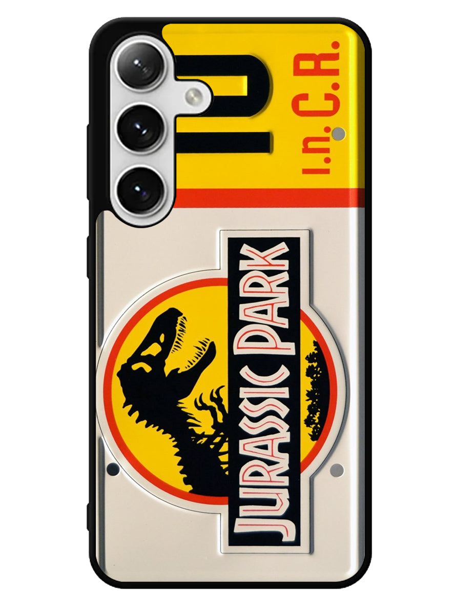 Jurassic Park Jeep License Samsung Galaxy S24 5G Case