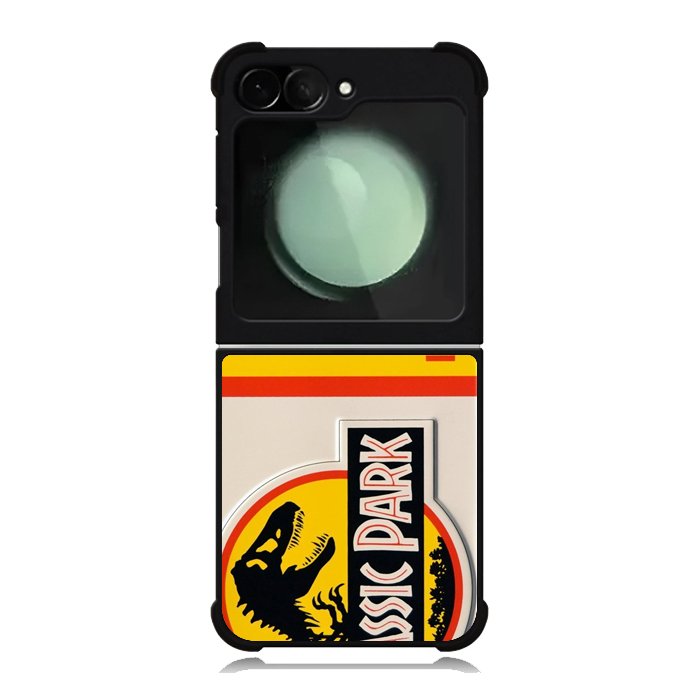 Jurassic Park Jeep License Samsung Galaxy Z Flip 6 Case