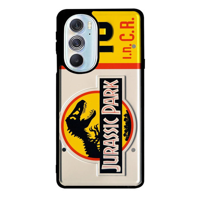 Jurassic Park Jeep License Motorola Moto Edge 2022 Case