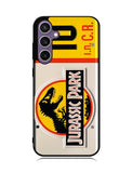 Jurassic Park Jeep License Samsung Galaxy S23 FE 5G Case