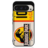 Jurassic Park Jeep License Google Pixel 9 | Pixel 9 Pro Case