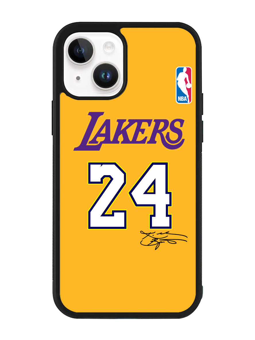 Lakers 24 iPhone 15 Plus Case OV3572