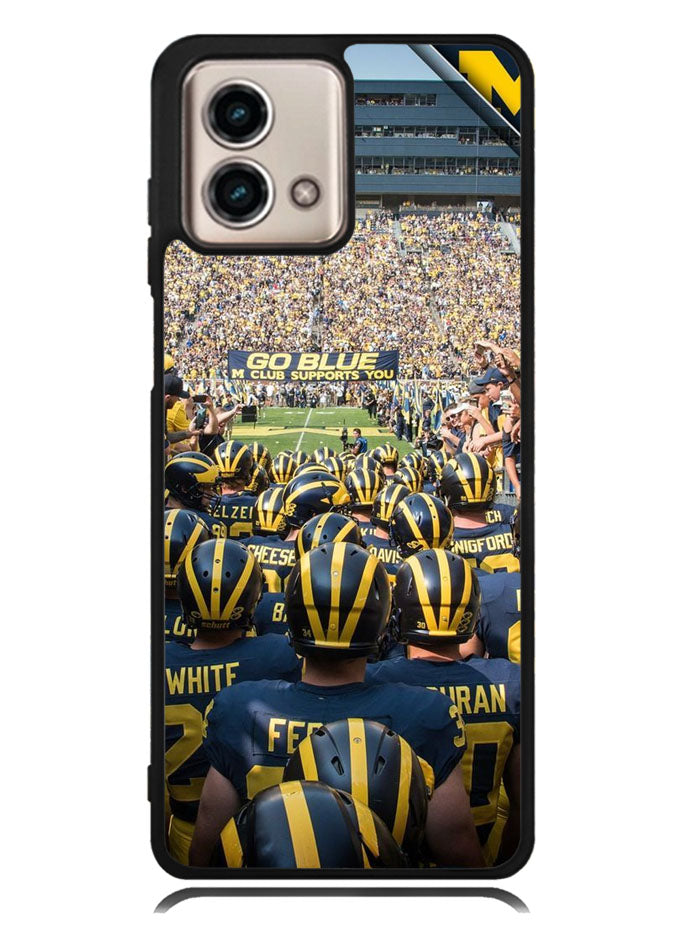 Michigan Wolverines 5th Motorola Moto G Stylus 5G 2023 Case