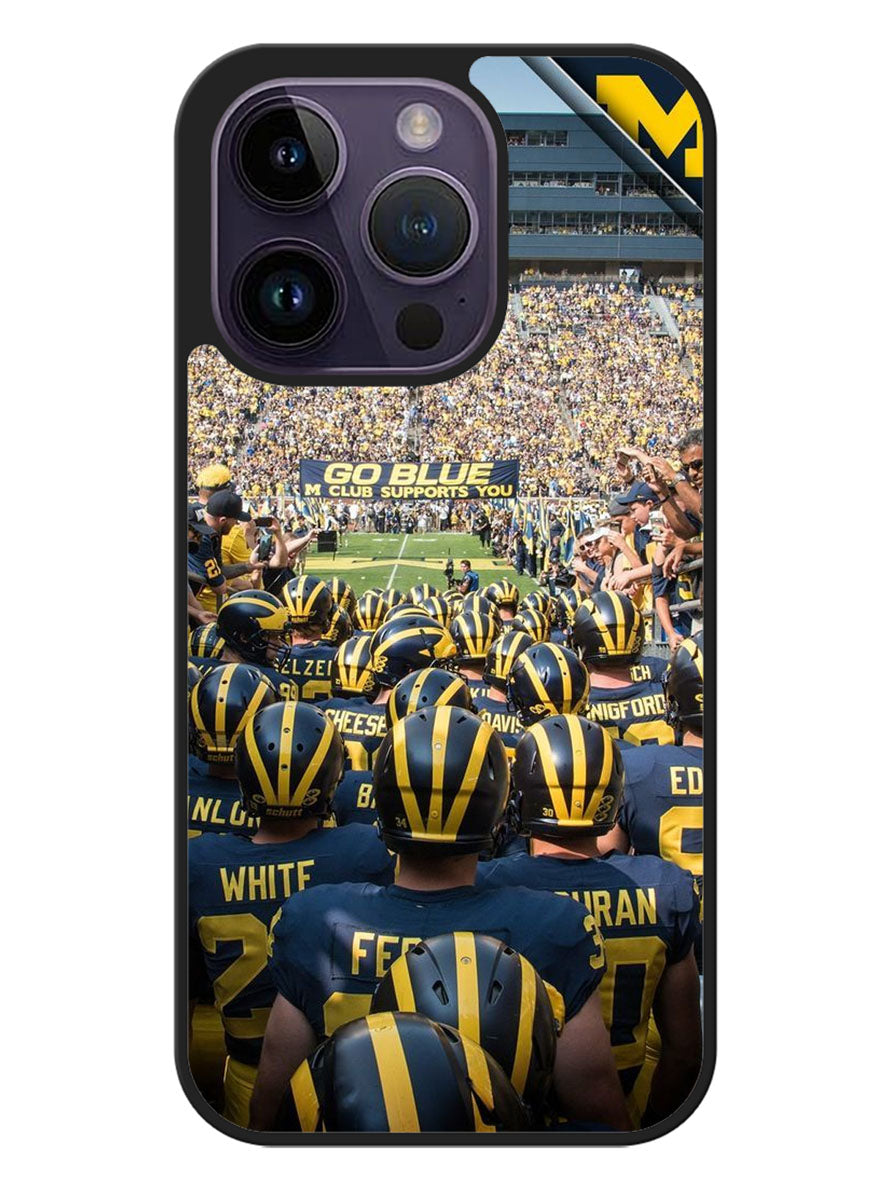 Michigan Wolverines iPhone 14 Pro Max Case OV3310