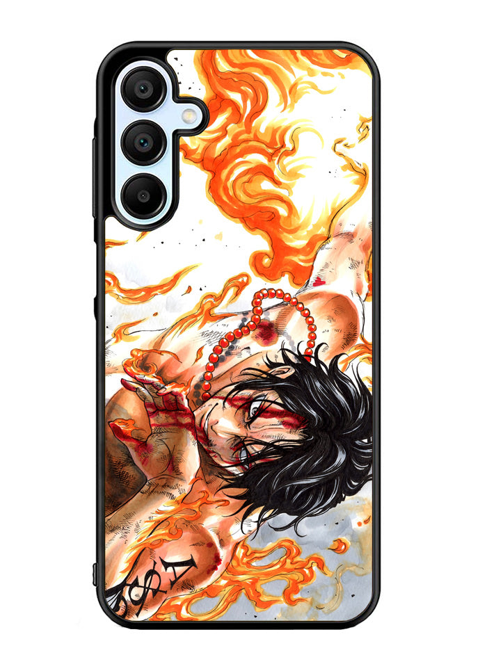 One Piece Fire Samsung Galaxy A15 5G Case OV2985