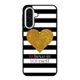 Stripes gold heart Samsung Galaxy A16 5G Case OV2313