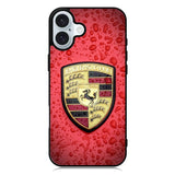 Porsche Car Logo iPhone 16 Plus Case QC2841