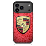 Porsche Car Logo iPhone 17 Pro Case OV2841