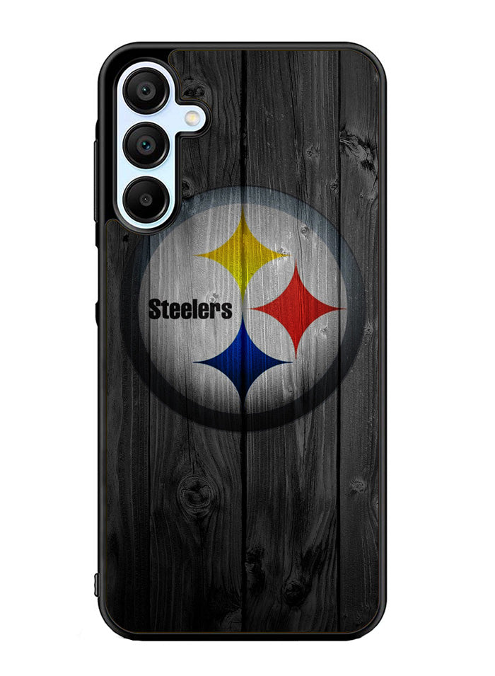 Pittsburgh Steelers Wood Samsung Galaxy A35 5G Case OV2863