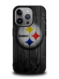 Pittsburgh Steelers Wood iPhone 15 Pro Case OV2863