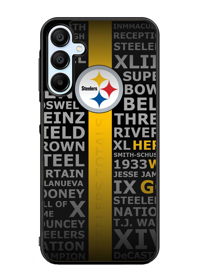 Pittsburgh Steelers Name Samsung Galaxy A15 5G Case OV2884