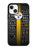 Pittsburgh Steelers Name iPhone 15 Plus Case OV2884