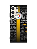 Pittsburgh Steelers Name Samsung Galaxy S25 Ultra 5G Case QC2884