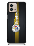 Pittsburgh Steelers Carbon Metal Motorola Moto G Stylus 5G 2023 Case OV2875