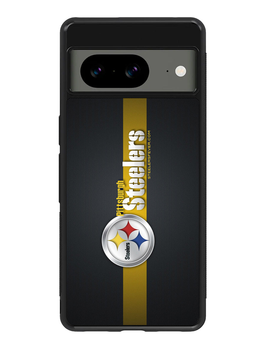 Pittsburgh Steelers Carbon Metal Google Pixel 8 Case QC2875