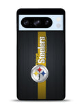 Pittsburgh Steelers Carbon Metal Google Pixel 8 Pro Case QC2875