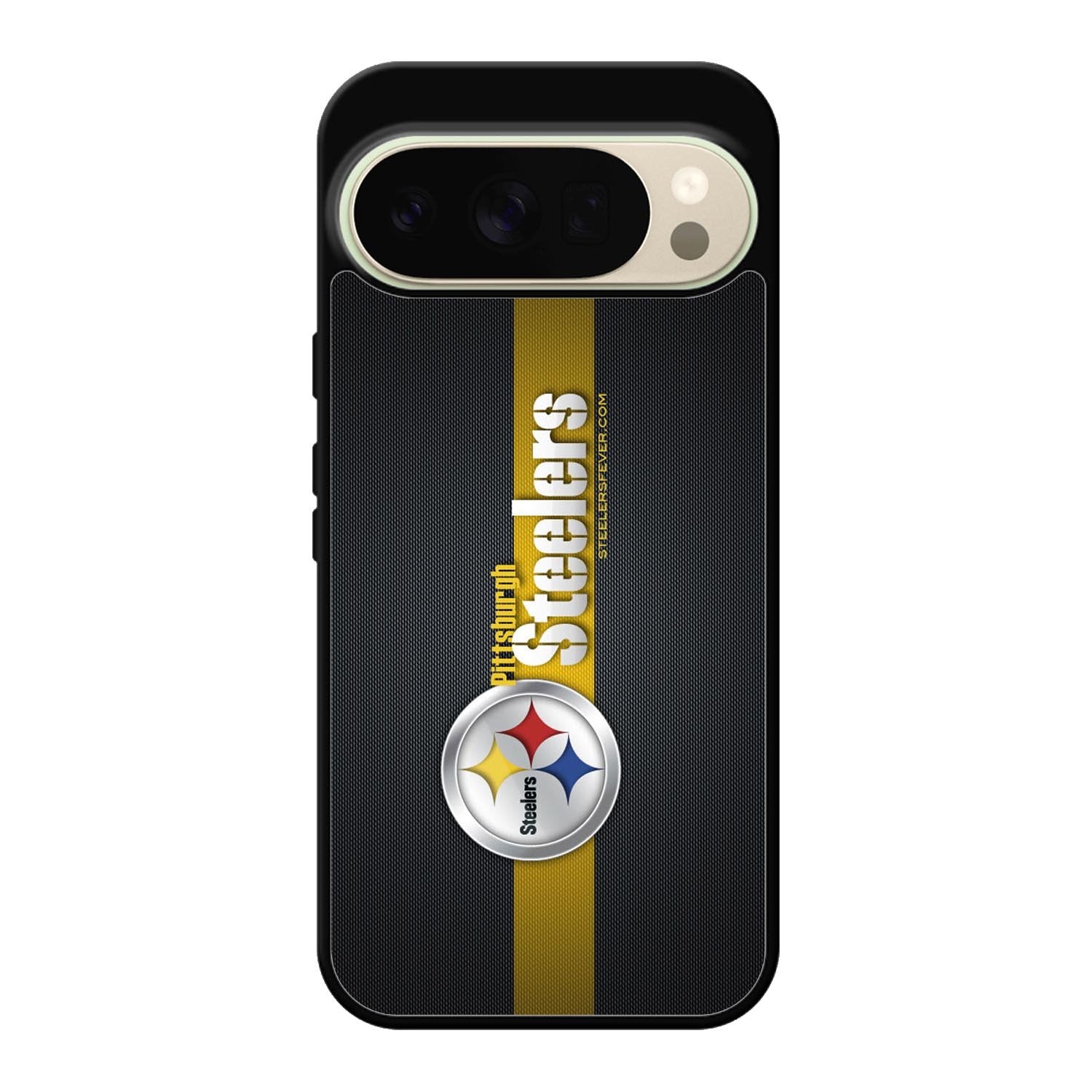 Pittsburgh Steelers Carbon Metal Google Pixel 10 Pro XL Case OV2875