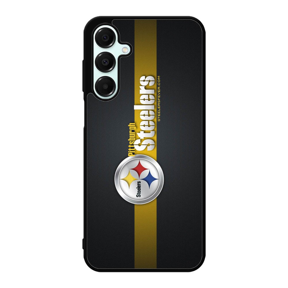 Pittsburgh Steelers Carbon Metal Samsung Galaxy A16 Case OV2875