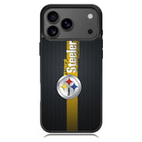 Pittsburgh Steelers Carbon Metal iPhone 17 Pro Case OV2875