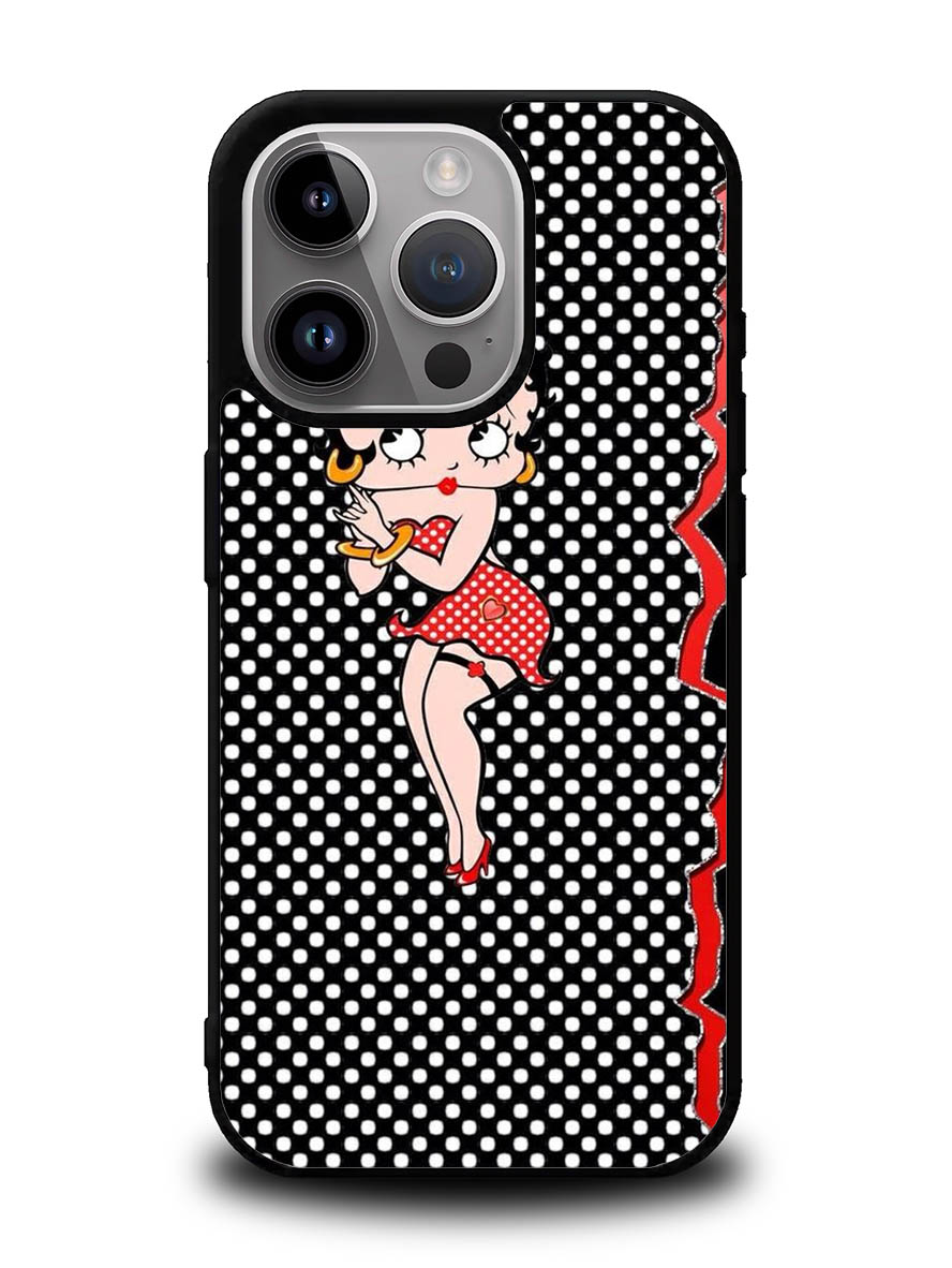 Cartoon Character Betty Boop iPhone 16 Pro Case OV4406