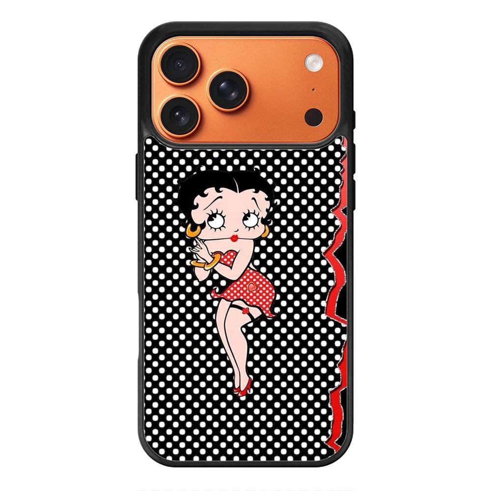 Cartoon Character Betty Boop iPhone 17 Pro Max Case QC4406