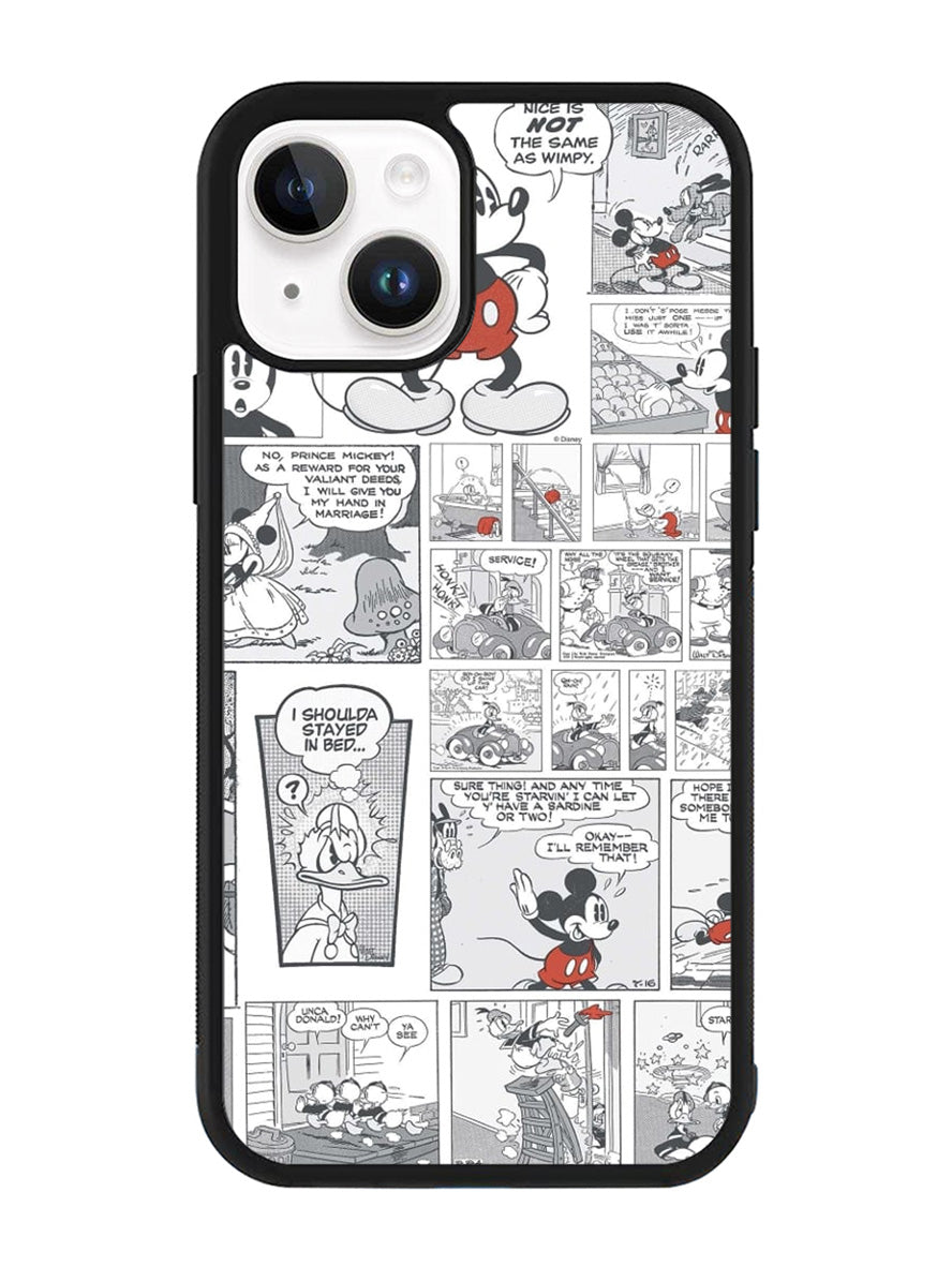 Disney Mickey Comic Cartoon Childrens iPhone 15 Case OV4715