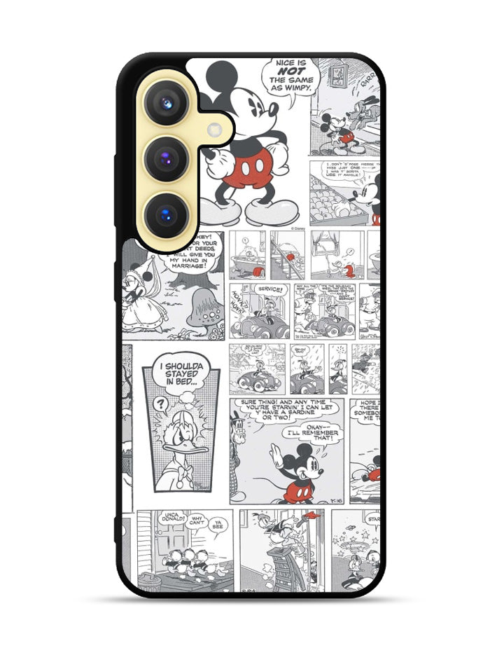 Disney Mickey Comic Cartoon Childrens Samsung Galaxy S23 FE 5G Case QC4715