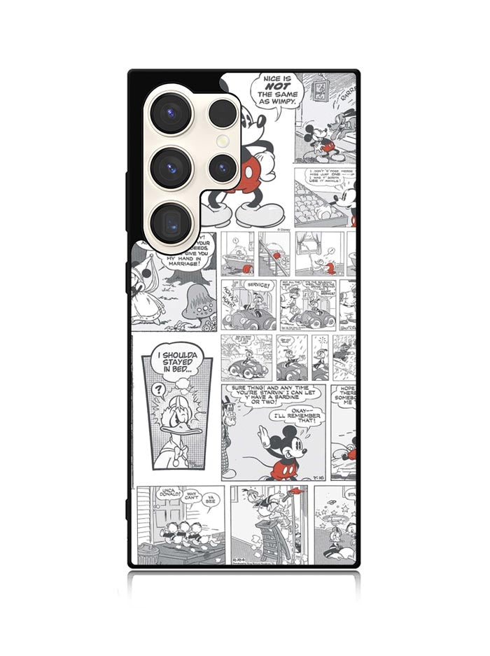Disney Mickey Comic Cartoon Childrens Samsung Galaxy S24 Ultra 5G Case OV4715