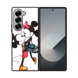 Romantic Couple Mickey Mouse Samsung Galaxy Z Fold 7 5G Case QC2666