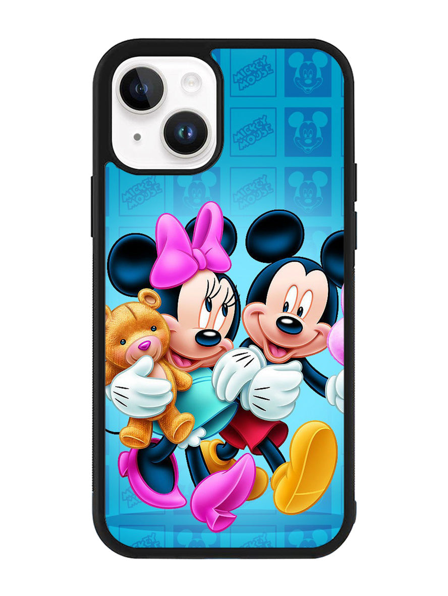 Mickey Minnie Mouse iPhone 14 Plus Case QC3264