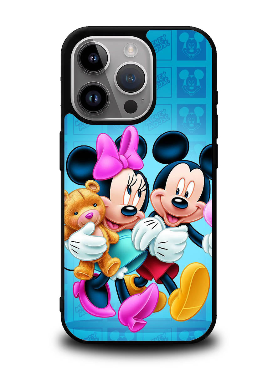 Mickey Minnie Mouse iPhone 14 Pro Case QC3264