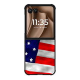 American Flag Motorola Moto RAZR Plus 2025 Case OV3785