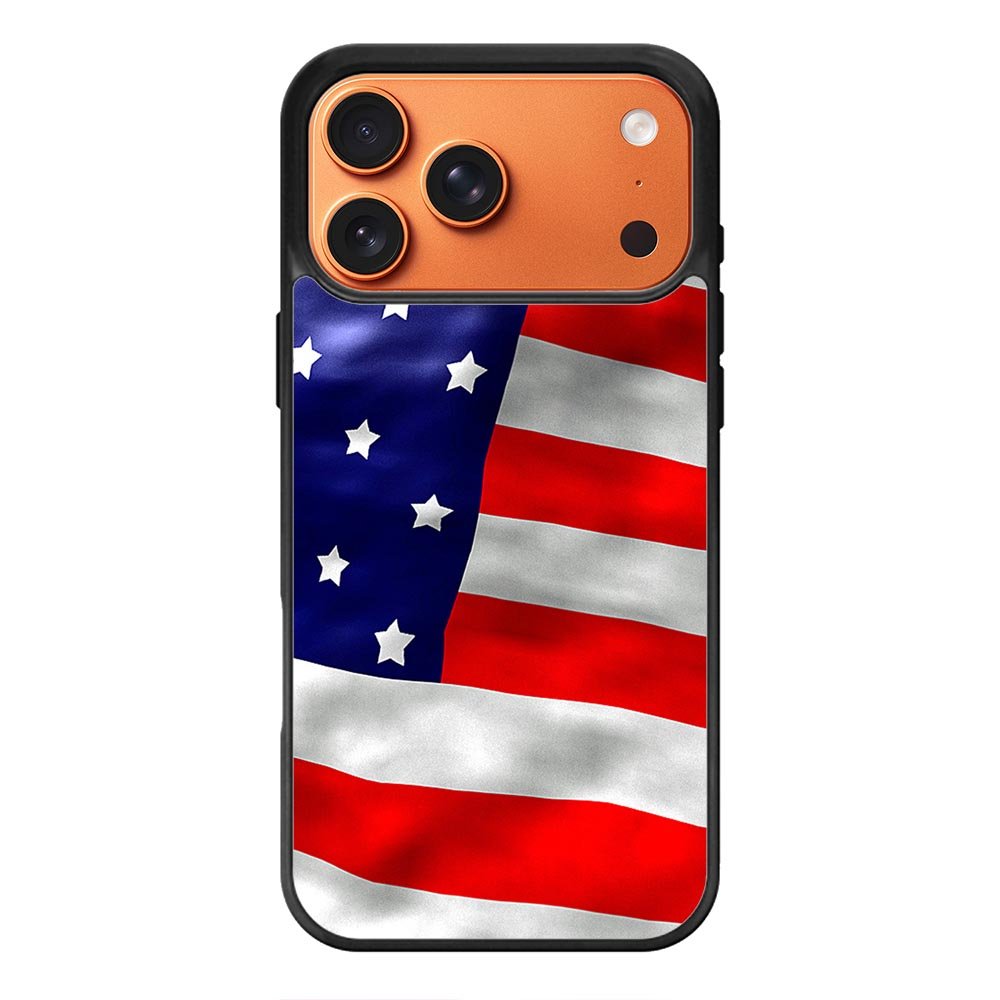American Flag iPhone 17 Pro Max Case OV3785