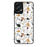 Adorable cat Motorola Moto G Play 2024 Case OV3724