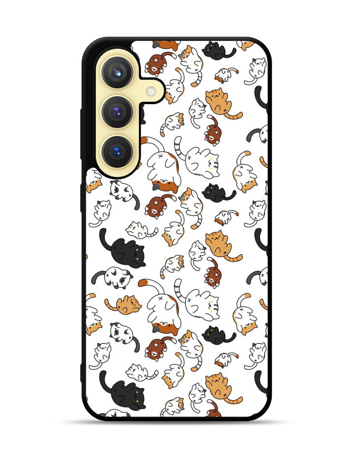 Adorable cat Samsung Galaxy S24 Plus 5G , Samsung Galaxy S24+ 5G Case OV3724