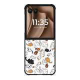 Adorable cat Motorola Moto RAZR Plus 2025 Case OV3724