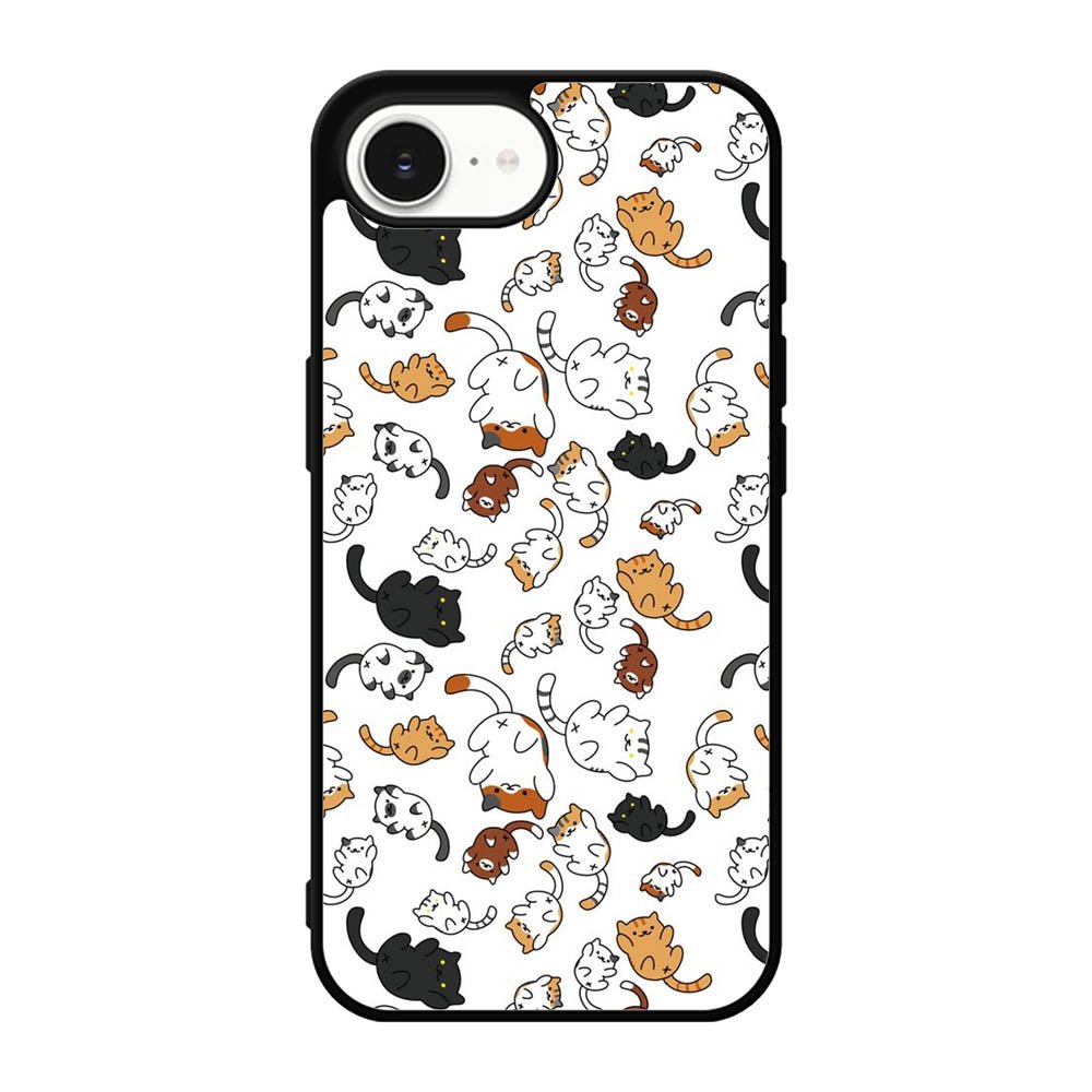 Adorable cat iPhone 17e Case OV3724
