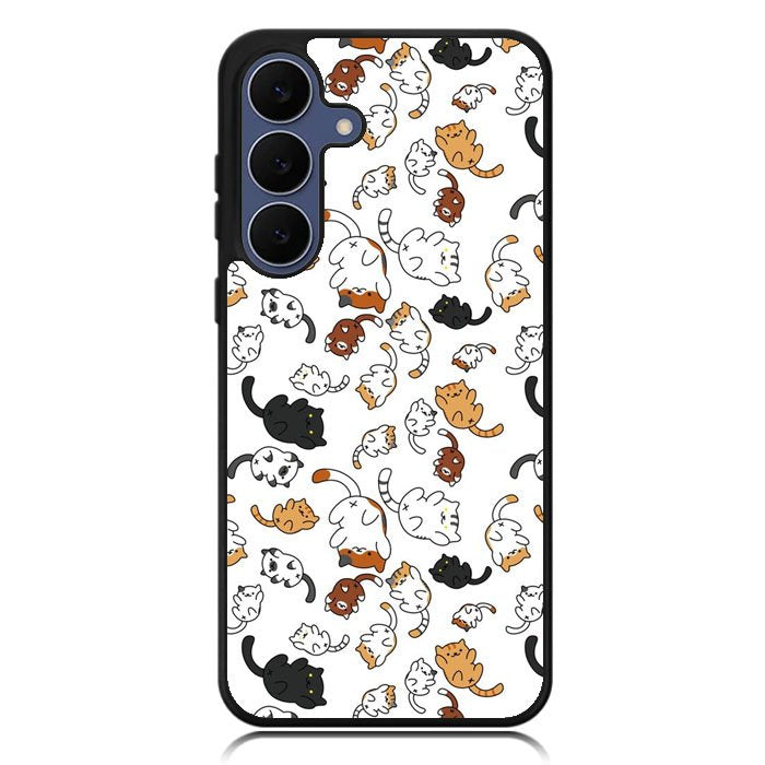 Adorable cat Samsung Galaxy S25 FE Case OV3724