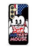Mickey Mouse America Flag Samsung Galaxy S25 5G Case OV3267