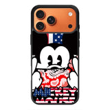 Mickey Mouse America Flag iPhone 17 Pro Max Case QC3267